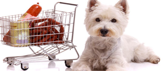 Achat d'aliments pour animaux